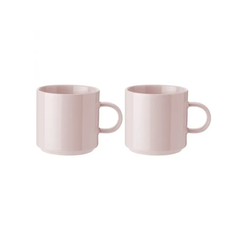 Sprawdź teraz Komplet kubków COFFEE, 2 szt. 200 ml, różowy, Stelton