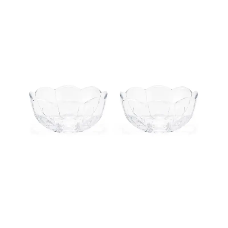 Darmowy zwrot Miski Lily 2 szt., 13 cm, transparentne, Holmegaard