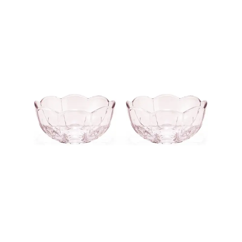 Miski Lily 2 szt., 13 cm, różowe, Holmegaard Zniżka