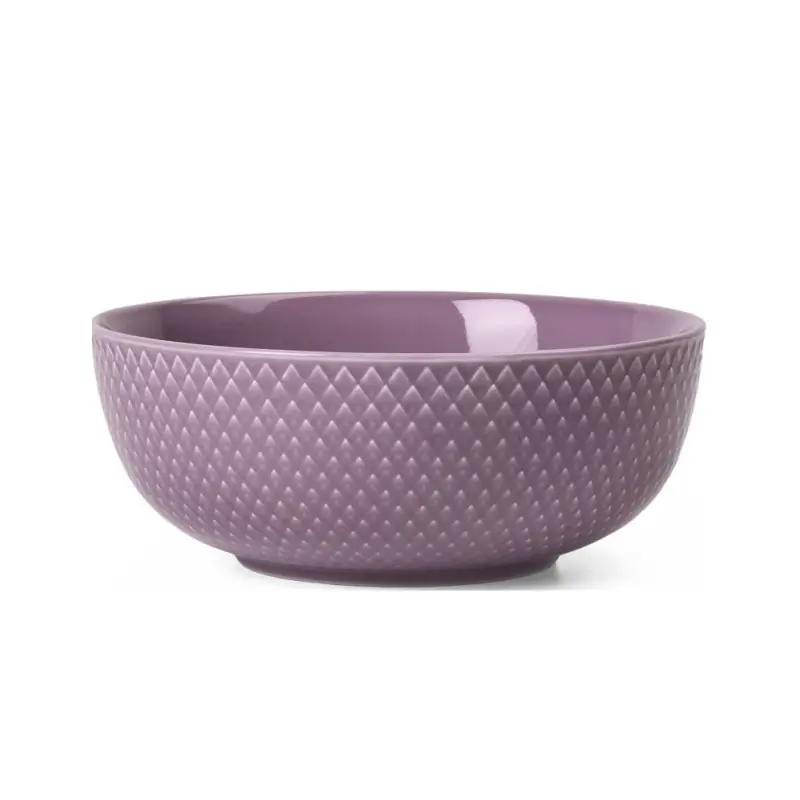 Bezpieczna płatność Miska Rhombe 15.5 cm fioletowa, Lyngby Porcelain