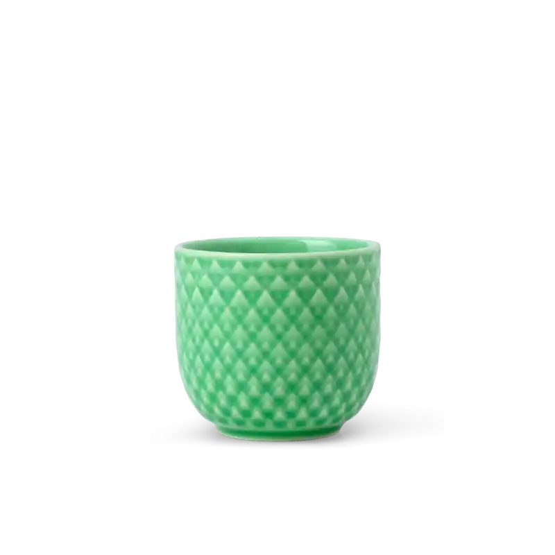 Zielony kieliszek do jajka Rhombe, Lyngby Porcelain Nowość