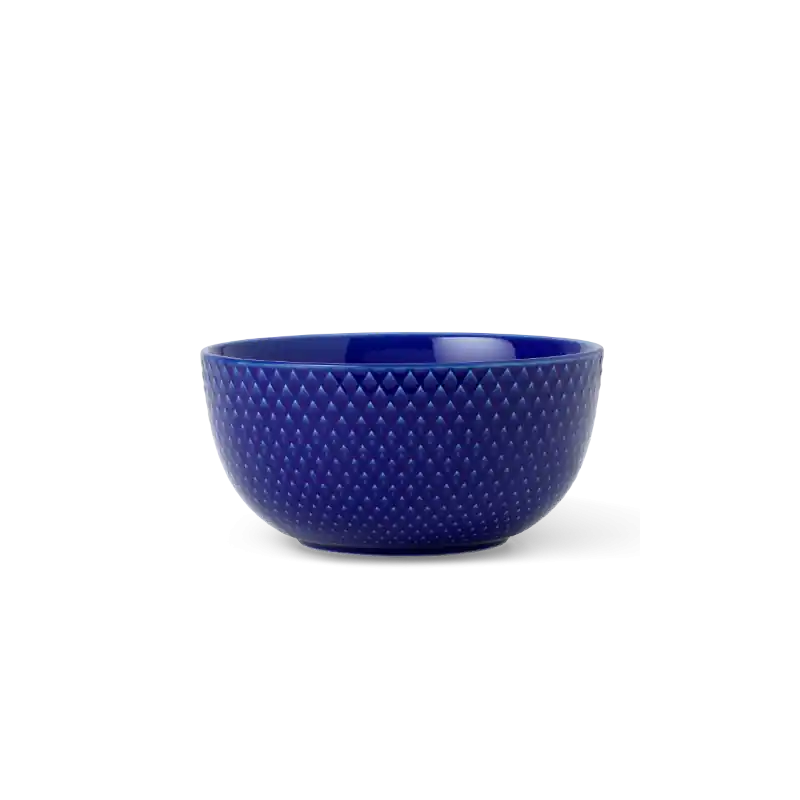 Miska Rhombe 13 cm granat, Lyngby Porcelain Ostatnie sztuki