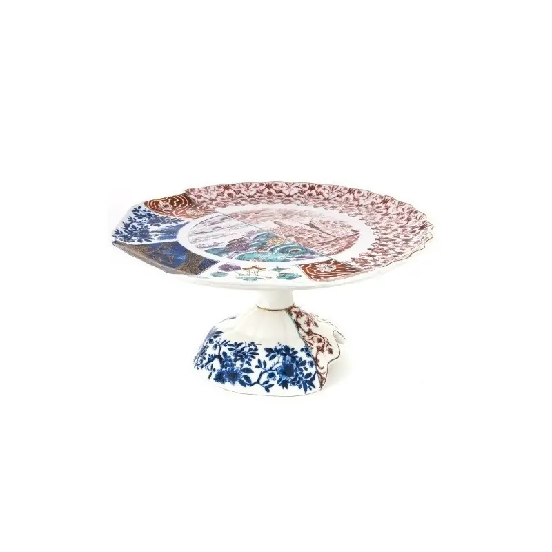Porcelanowa patera na ciasto Hybrid Moriana, Seletti Ostatnia szansa