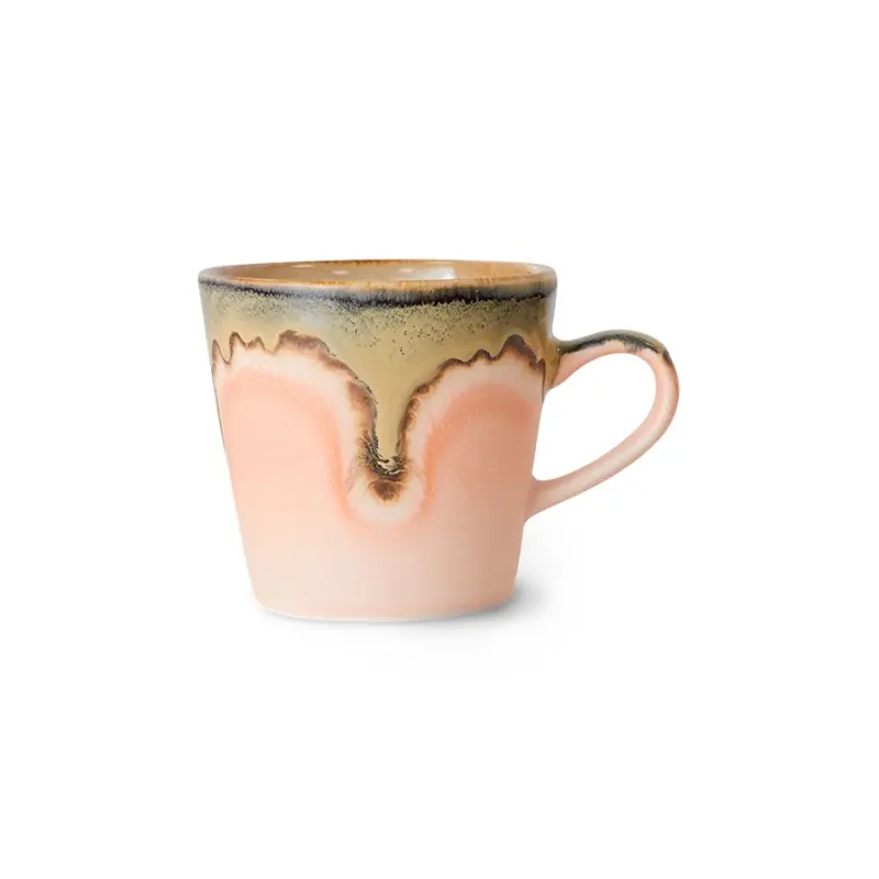 Łatwy zwrot Kubek ceramiczny Blossom 70‘s Ceramisc do americano, HKliving