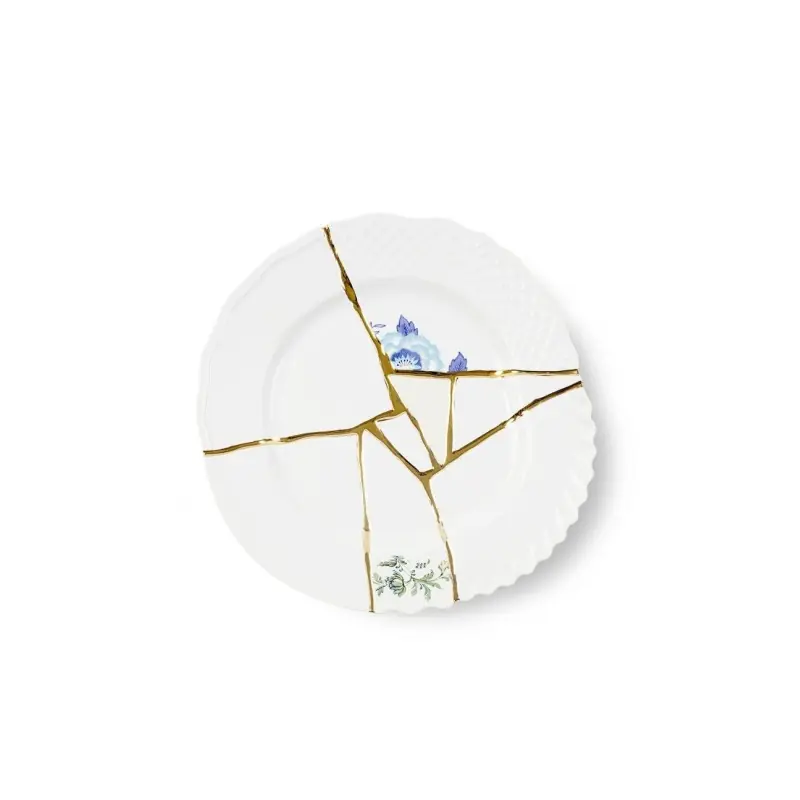Oferta limitowana Talerz obiadowy Kintsugi 3, Seletti