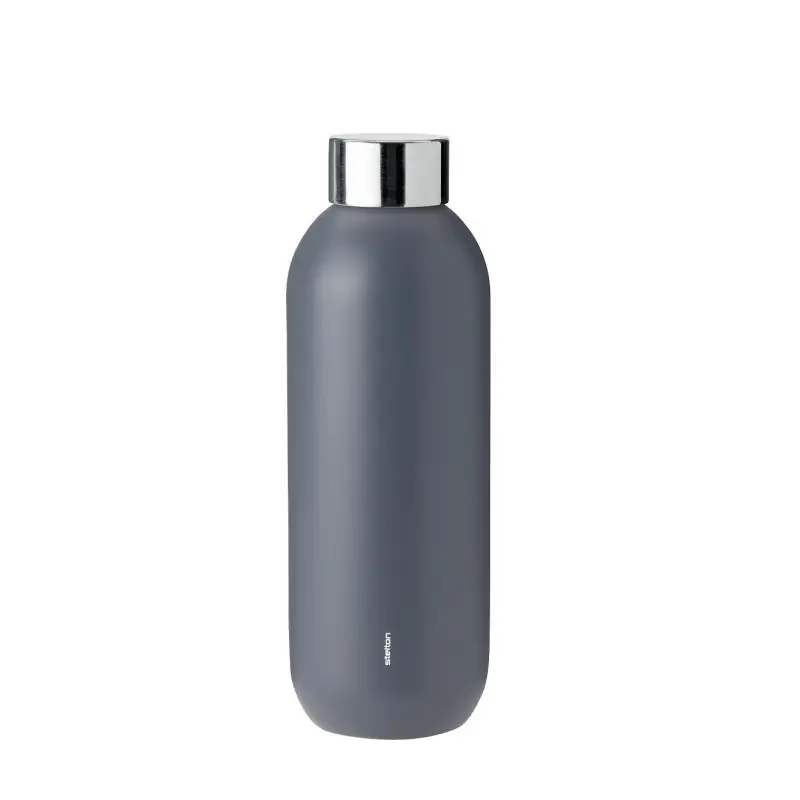 Butelka na wodę grafitowa Keep Cool, Stelton Łatwy zwrot