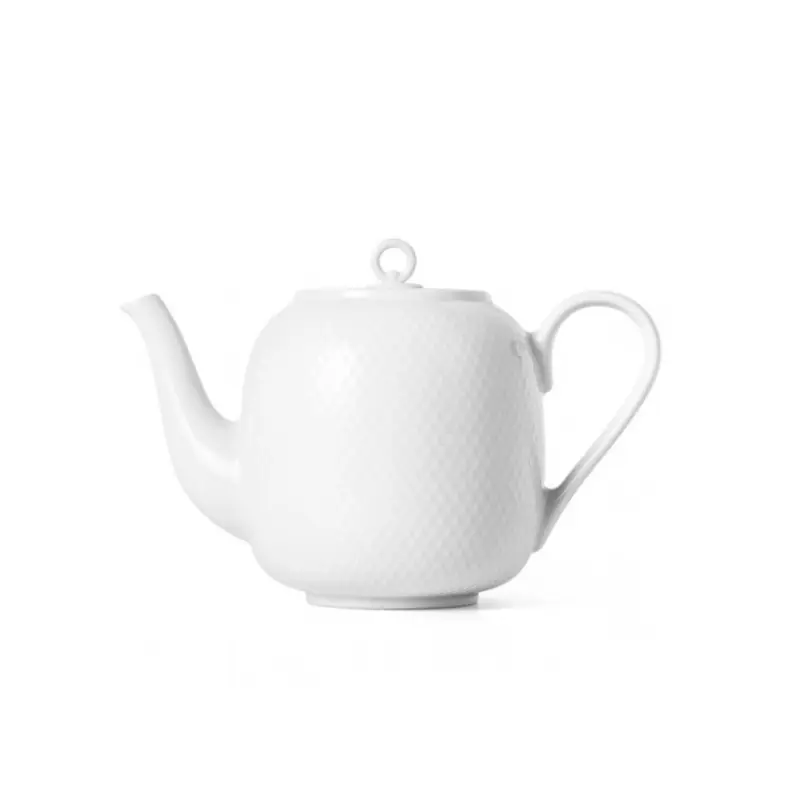 Dzbanek do herbaty 1,9L biały Rhombe, Lyngby Porcelain Zamów teraz