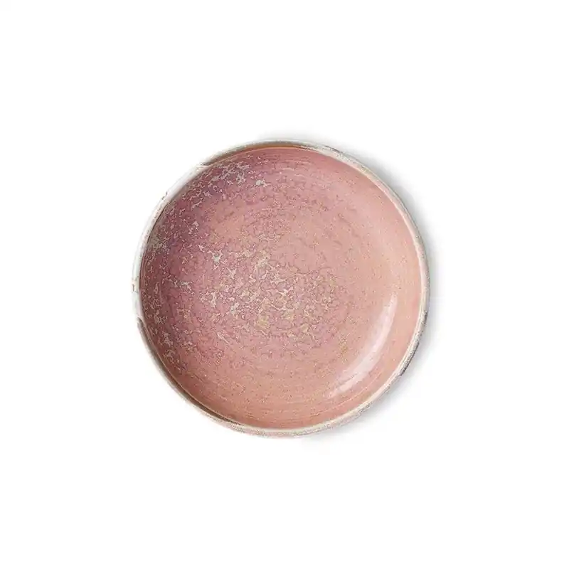 Głęboki talerz ceramiczny różowy, HKliving Oferta czasowa