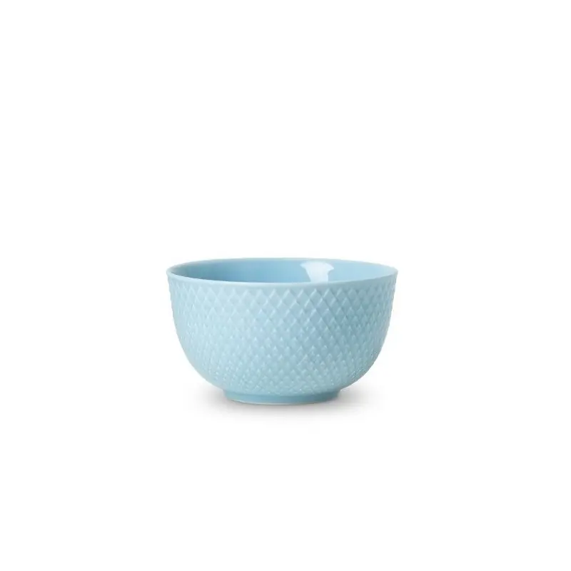 Popularny Porcelanowa miska Rhombe Ø11 cm, turkusowa, Lyngby Porcelain