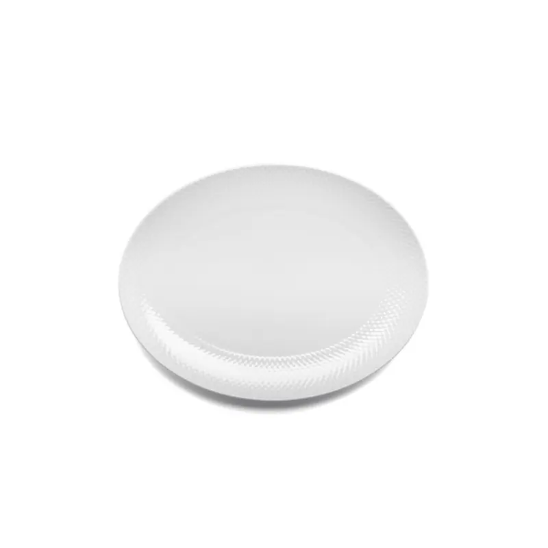 Obniżka ceny Patera Rhombe 35x26,5 cm, biały, Lyngby Porcelain