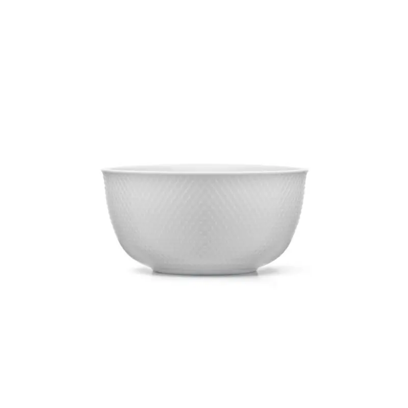 Sprawdź teraz Porcelanowa miska Rhombe Ø17,5 cm, biały, Lyngby Porcelain
