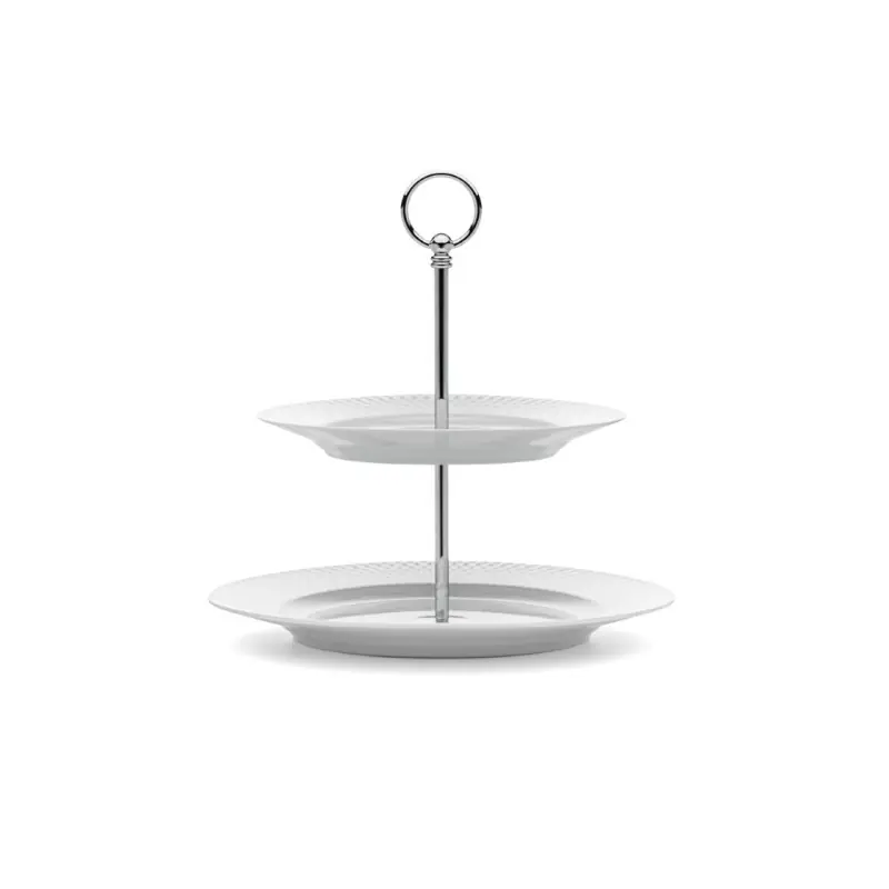 Stojak do ciast Rhombe Ø27 cm, Lyngby Porcelain Rabat
