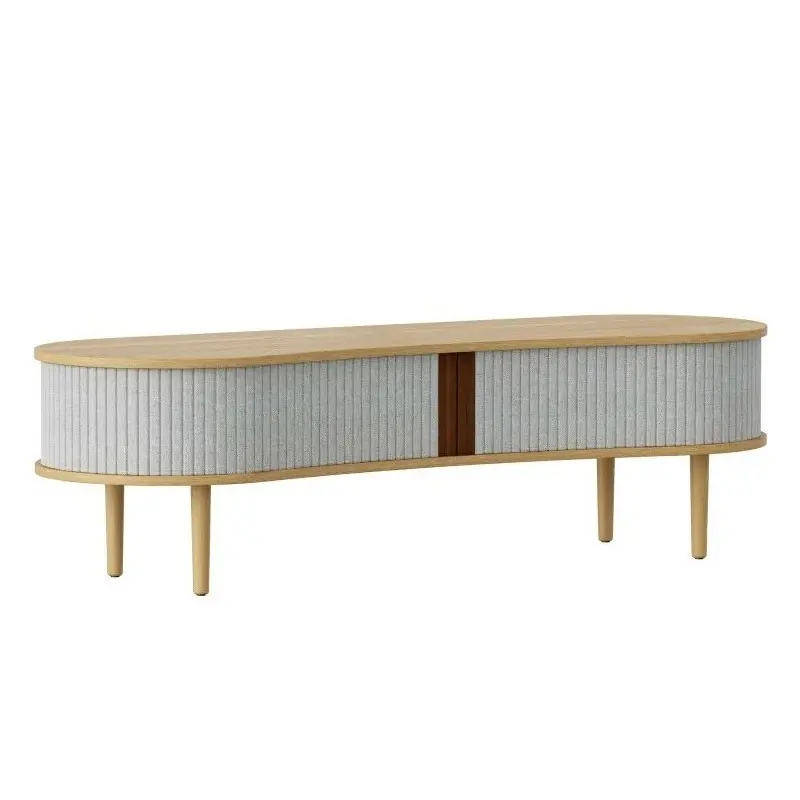 Bestseller Ławka/szafka RTV Audacious naturalny dąb, sterling, Umage