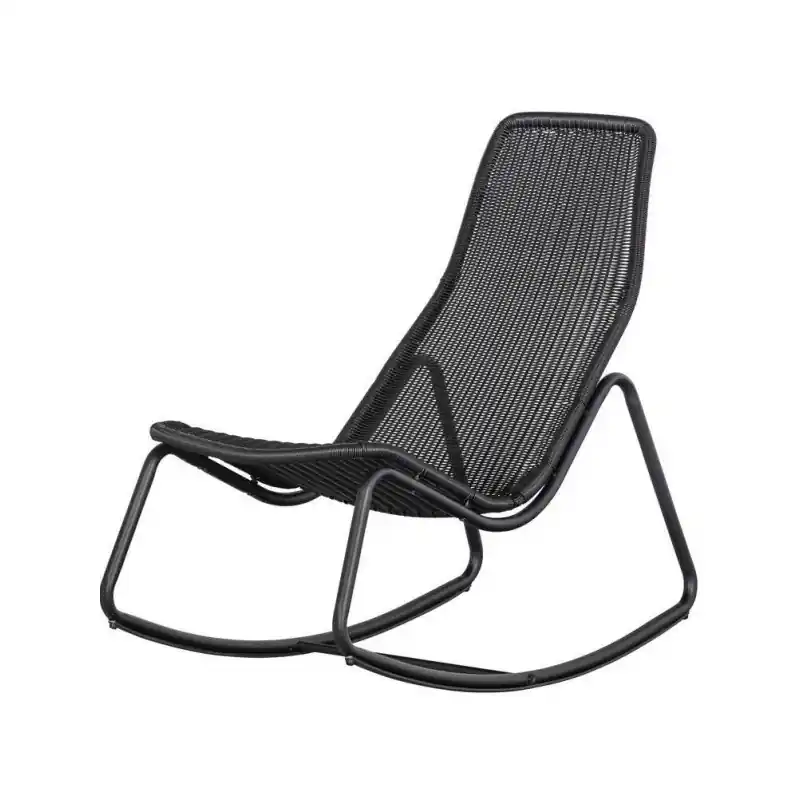 Fotel bujany Tom outdoor, czarny, Woood Nie przegap