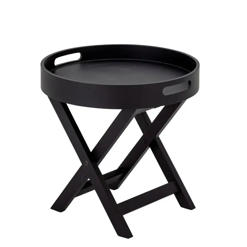 Wyjątkowa oferta Stolik Freya, czarny, Bloomingville