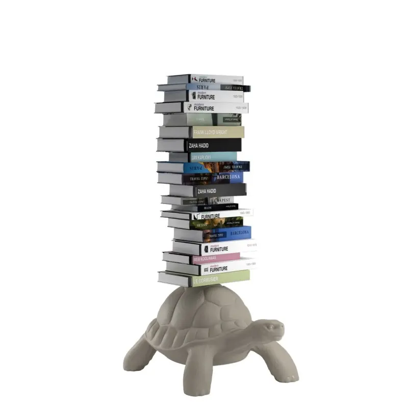 Regał na książki szary Turtle Carry, QeeBoo Do wyczerpania zapasów