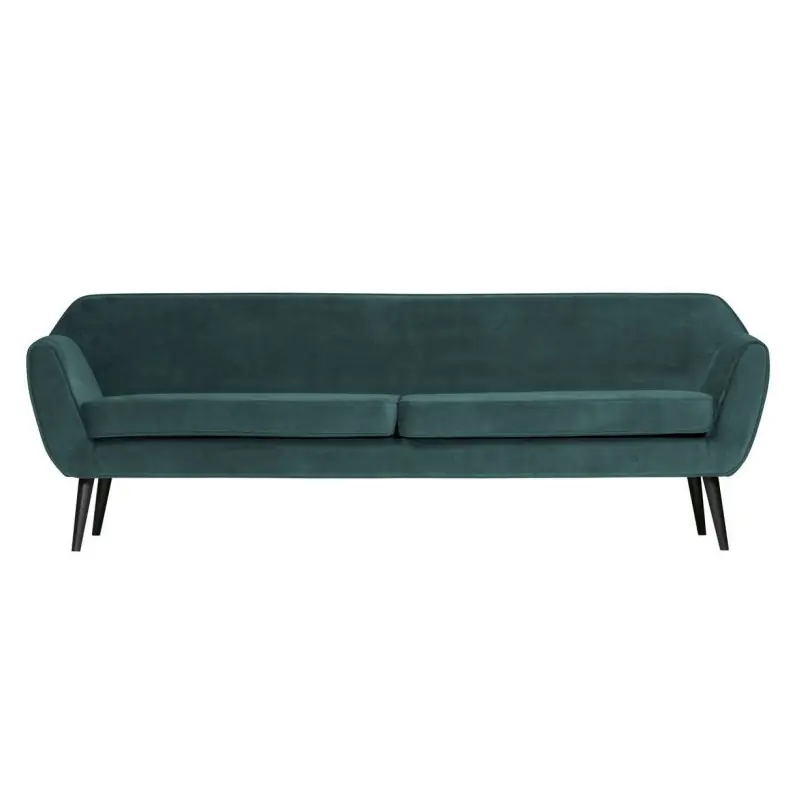 Aksamitna sofa Rocco, 230 cm morski, Woood Tylko do końca tygodnia