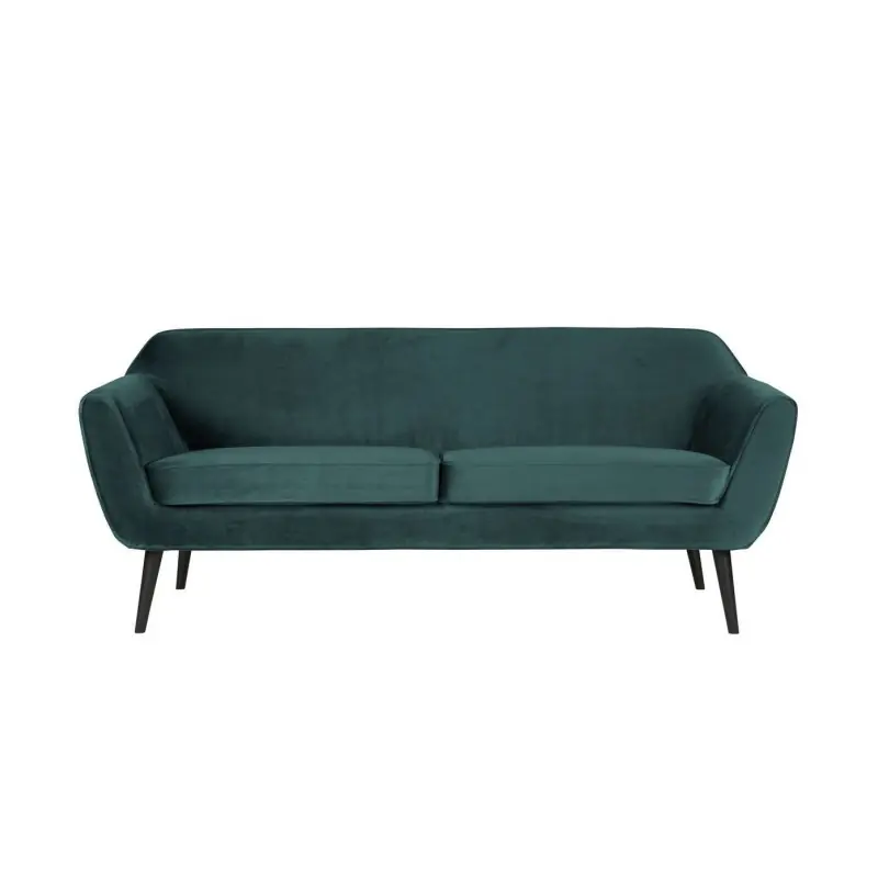 Aksamitna sofa Rocco, 187 cm morski, Woood Nowy