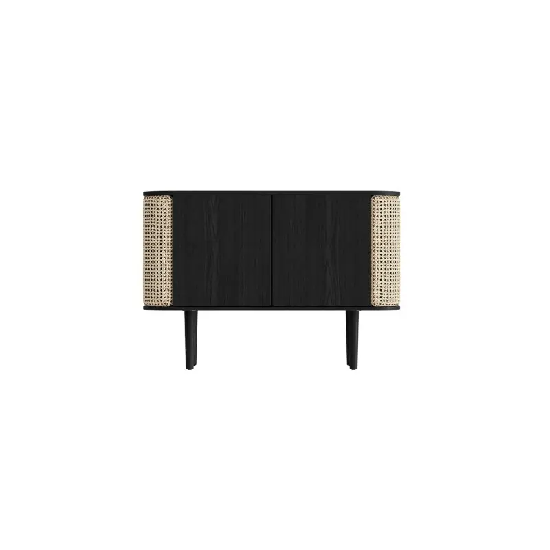Oferta czasowa Komoda dwudrzwiowa Treasures, czarny, Umage