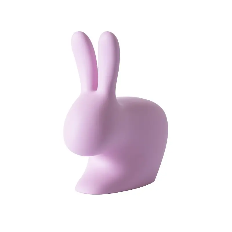 Krzesło Rabbit Chair, różowe, Qeeboo Darmowy zwrot