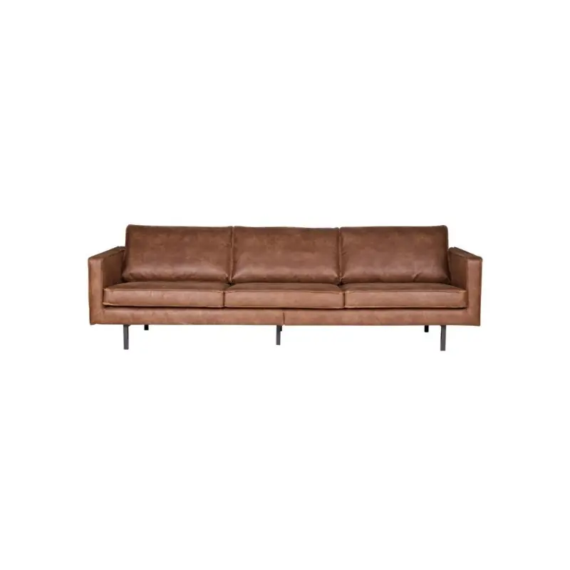 Sofa 3-osobowa Rodeo, koniakowa, Woood Darmowy zwrot