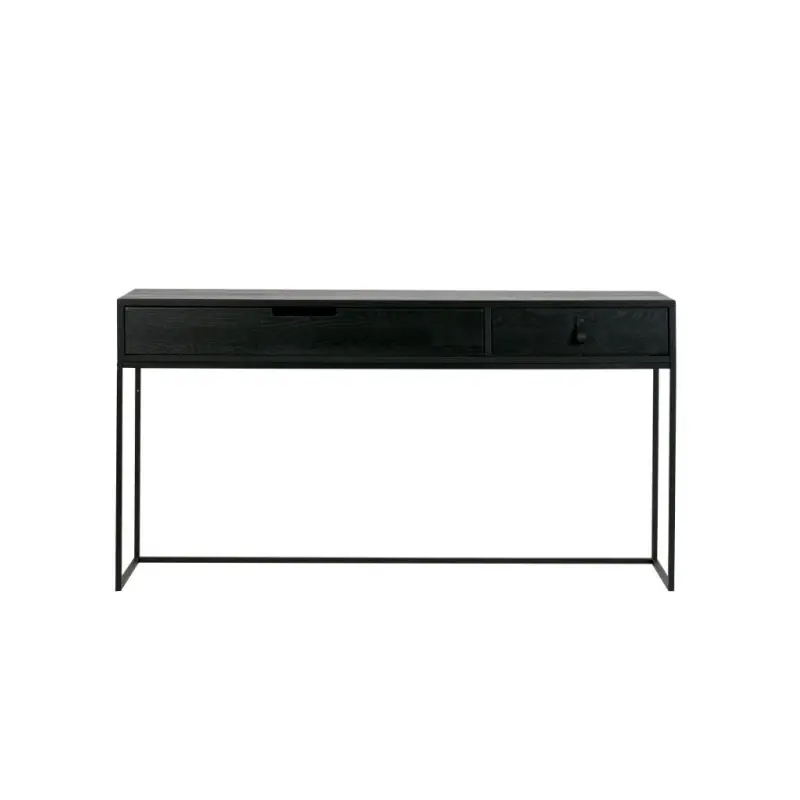 Konsola Silas 140 cm, czarna, Woood Wyjątkowa oferta