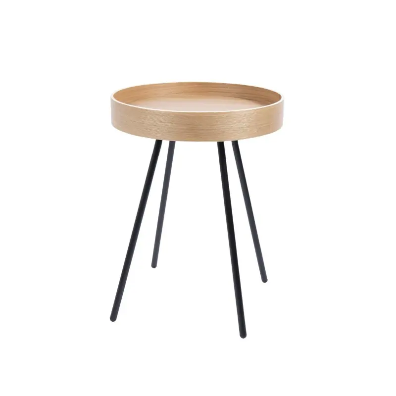 stolik pomocniczy Oak Tray, Ø46,5 cm, Zuiver Bestseller