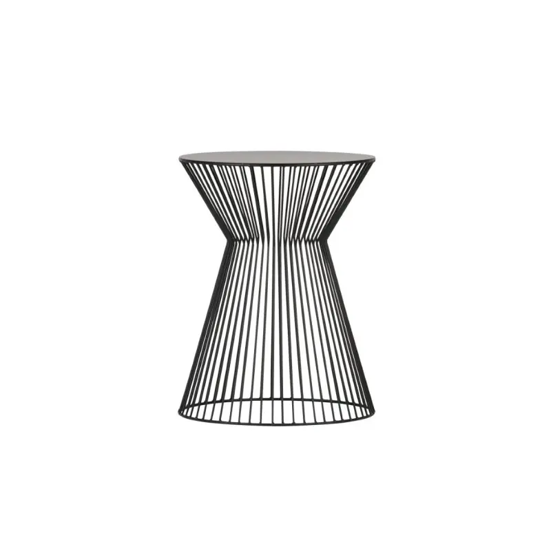 metalowy stolik pomocniczy Suus Ø35 cm, czarny, Woood Nie przegap