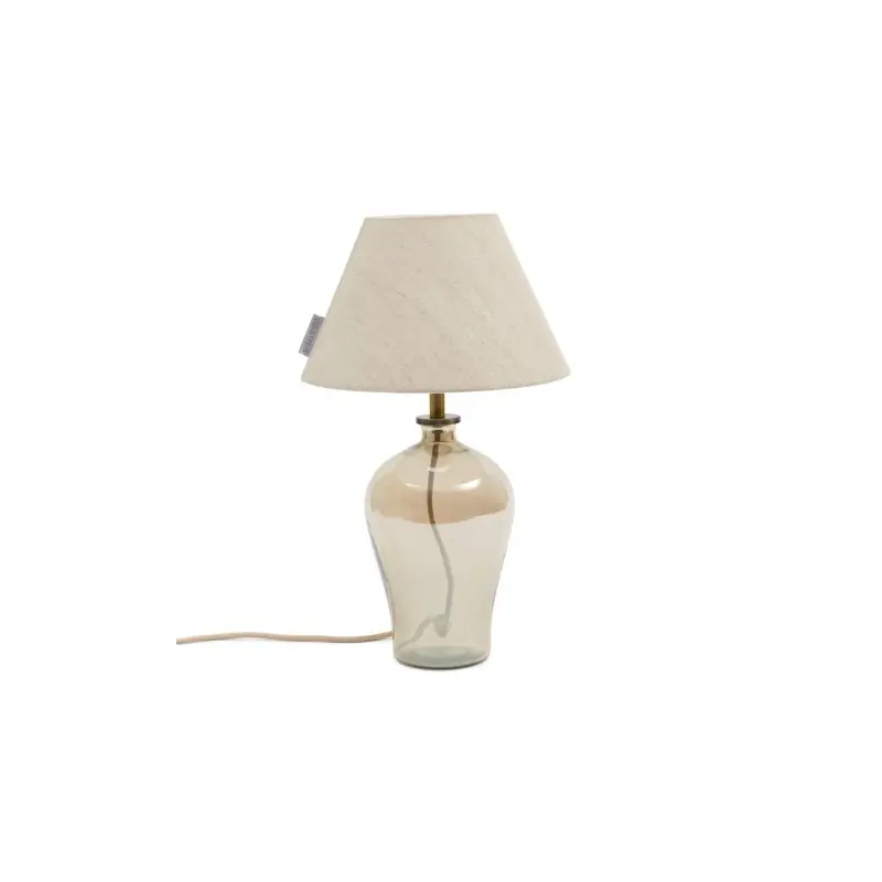 Oferta czasowa Lampa Stołowa Anzio szklana podstawa, Riviera Maison