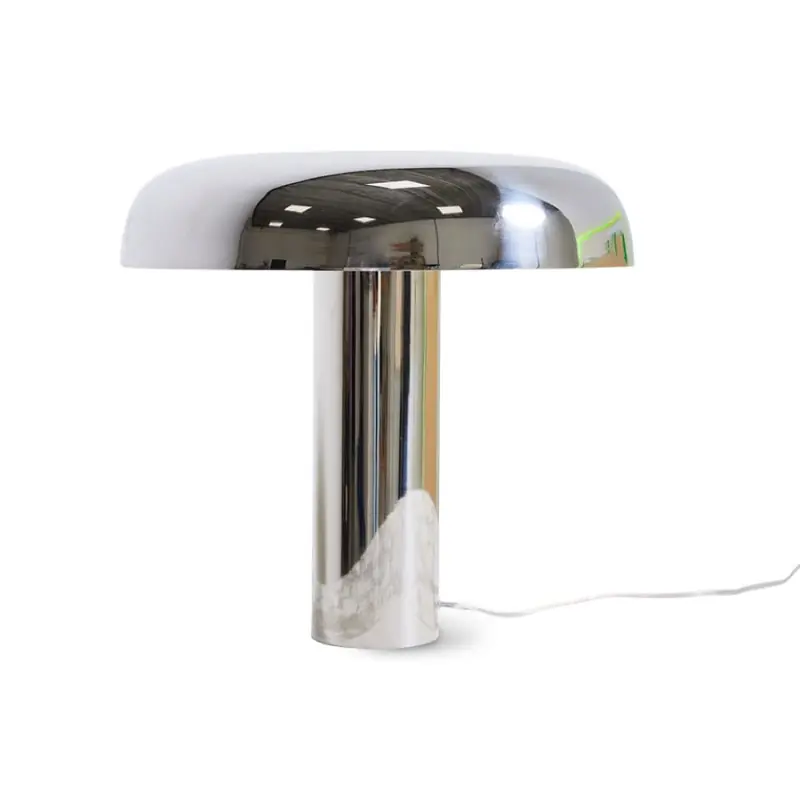Lampa stołowa Mushroom, chromowana, HKliving Wybór klientów