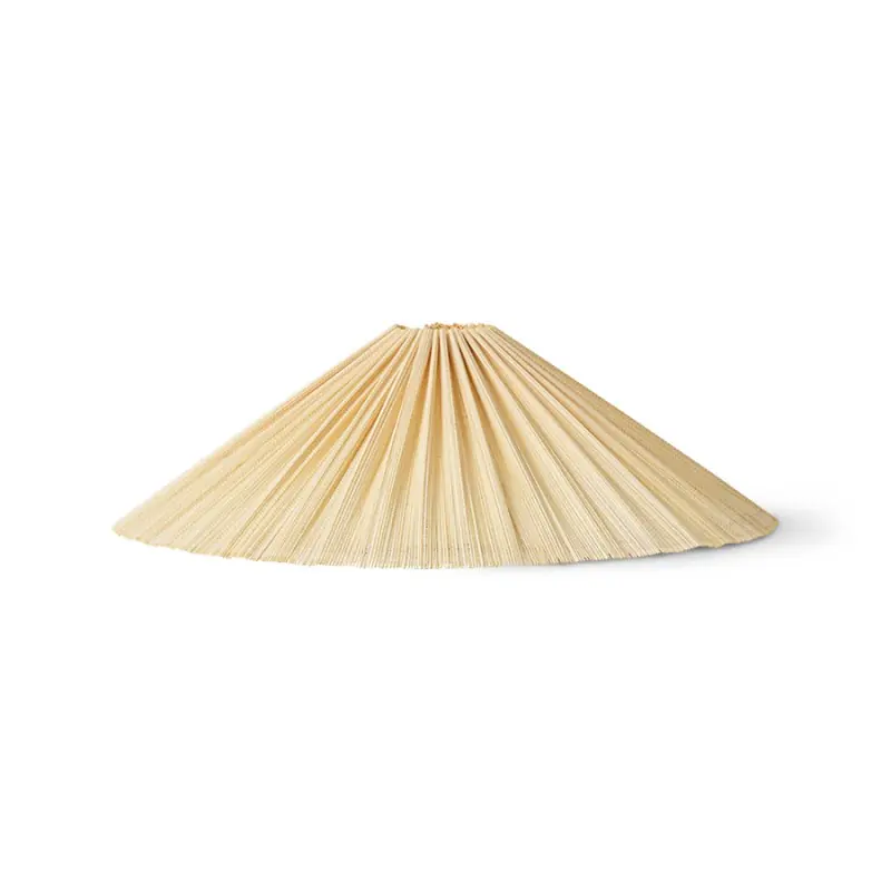 Abażur do lampy Plisse Ivory, naturalny, HKLiving Zamów dziś