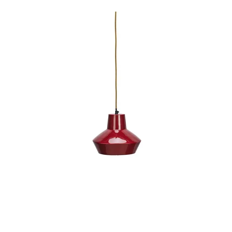 Okazja Lampa wisząca Craft, bordowa, Madam Stoltz