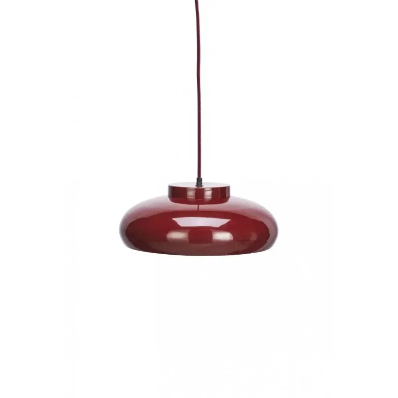 Lampa wisząca Mel, czerwona, Madam Stoltz Hit sprzedaży