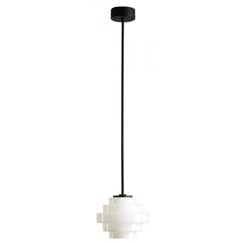 Lampa wisząca Filo M Milky ⌀14 , retro styl, Aldex Szybka dostawa