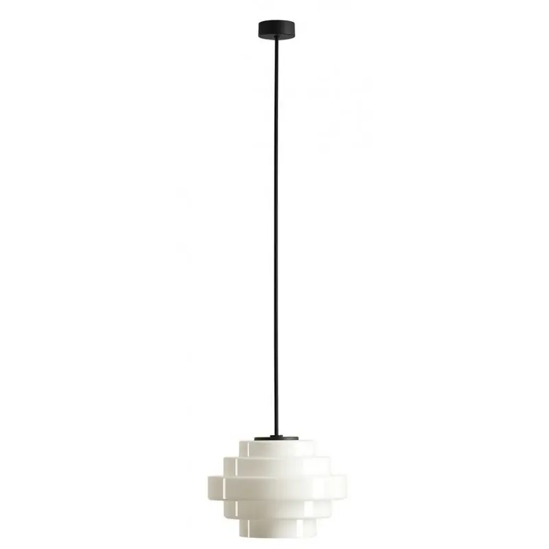 Ograniczona ilość Lampa wisząca Filo Milky ⌀28 , retro styl, Aldex