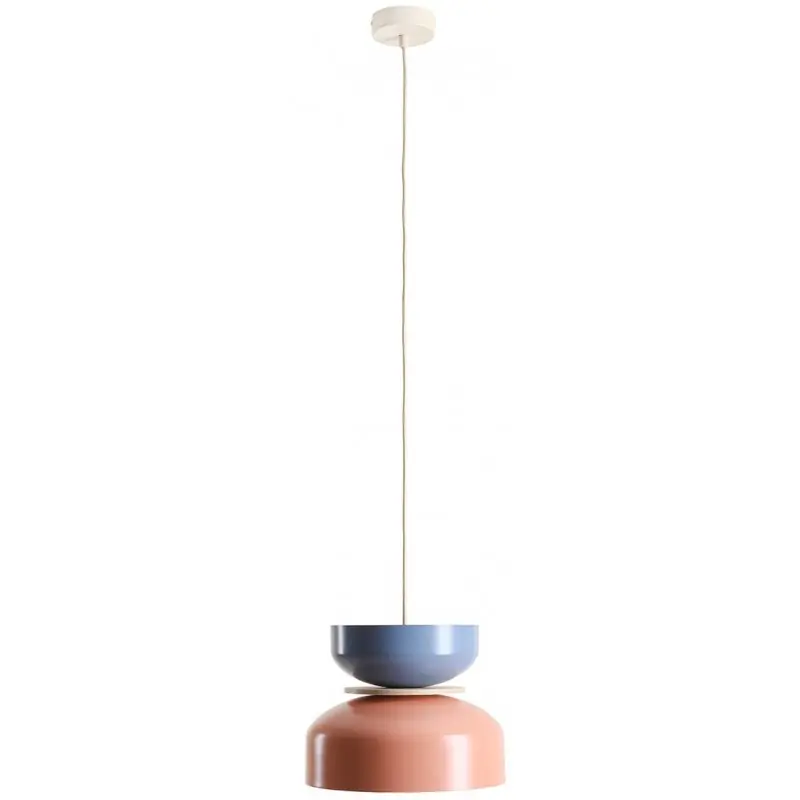 Lampa wisząca Tula light coral+dusty blue, Aldex Oferta czasowa