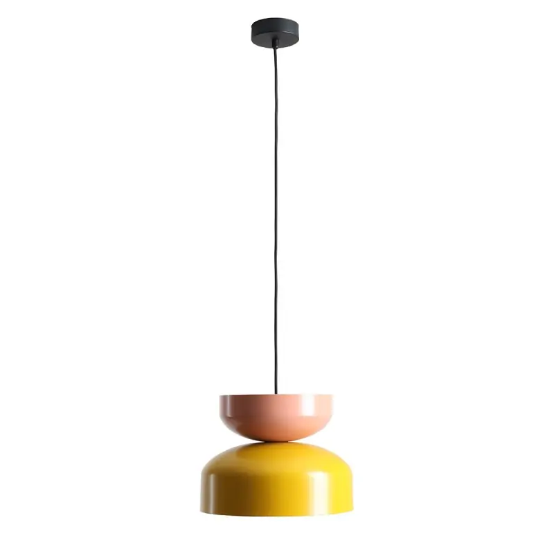 Lampa wisząca Tula dark mustard+coral, Aldex Cena promocyjna