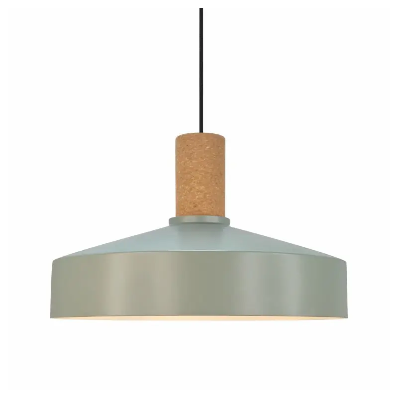 Sprawdź teraz Elvas lampa wisząca z korkiem, zielona, Nordlux