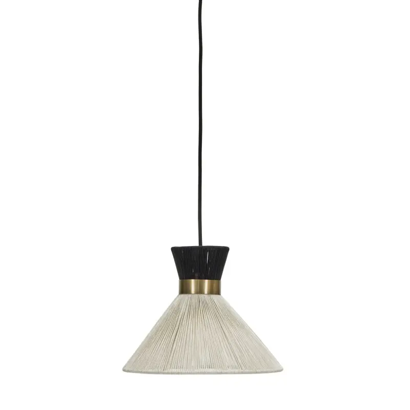 Lampa wisząca Cord, czarna, House Doctor Szybka wysyłka
