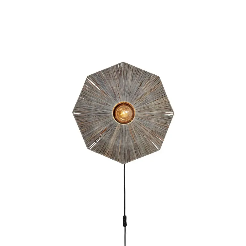 Lampa ścienna Panama Octagon S, ciemnoszara, Good&Mojo Zamów teraz