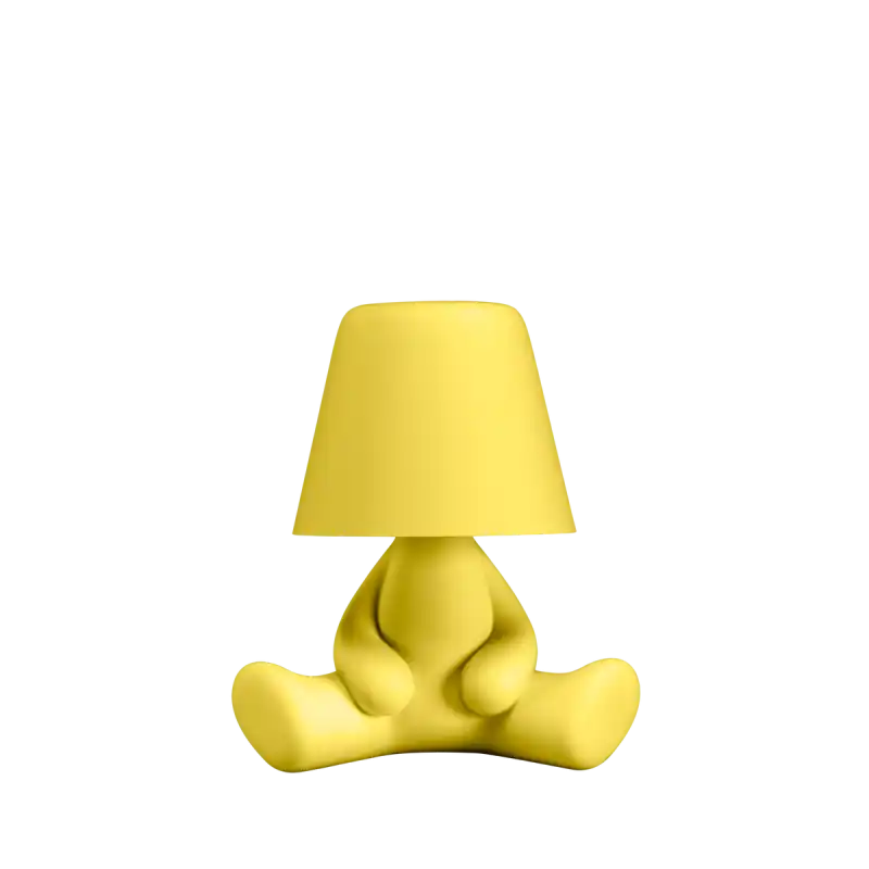 Lampa stołowa Joe Sweet Brothers, żółta, QeeBoo Łatwy zwrot