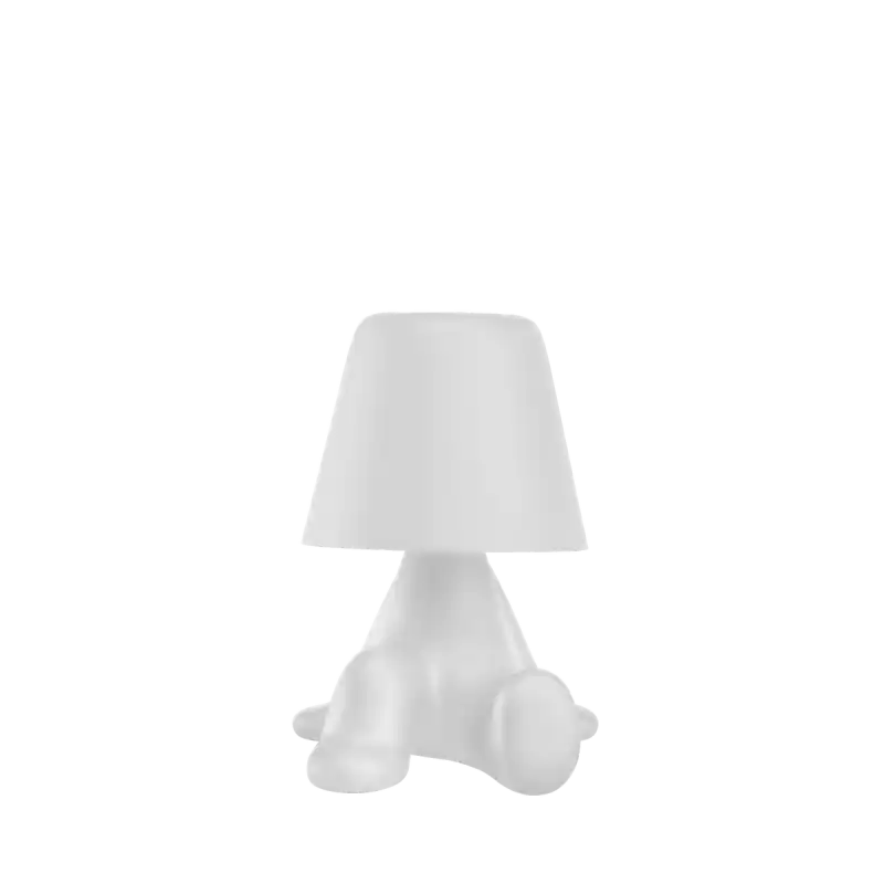 Obniżka ceny Lampa stołowa Bob Sweet Brothers, biała, QeeBoo