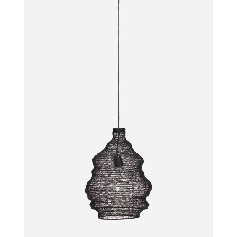Szybka wysyłka Lampa wisząca Mesh, S, czarna, House Doctor