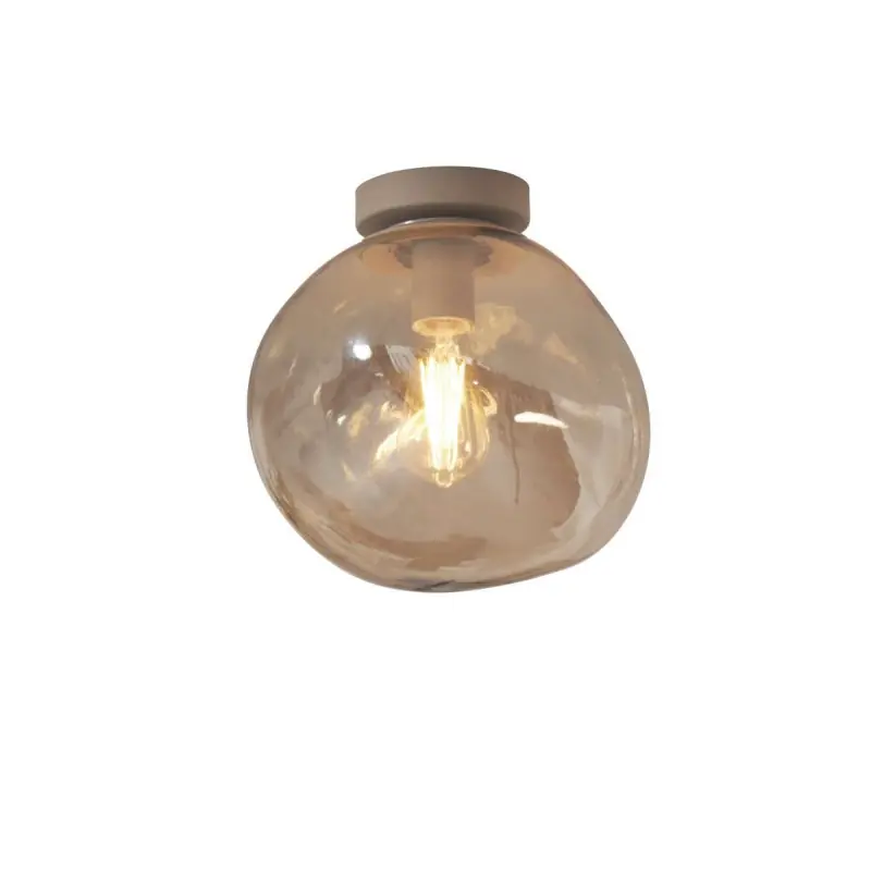 Łatwy zwrot Lampa sufitowa Helsinki, bursztynowa, It‘s About Romi