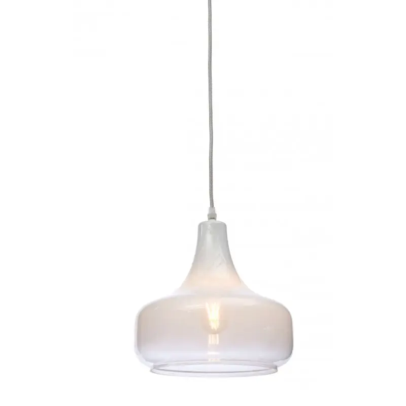 Hit sprzedaży LAMPA WISZĄCA REYKJAVIK MLECZNO BIAŁA, L, It‘s About Romi