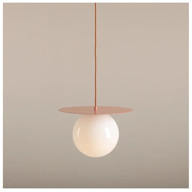 Najlepsza cena Lampa wisząca Loop Coral L, koralowa, Aldex