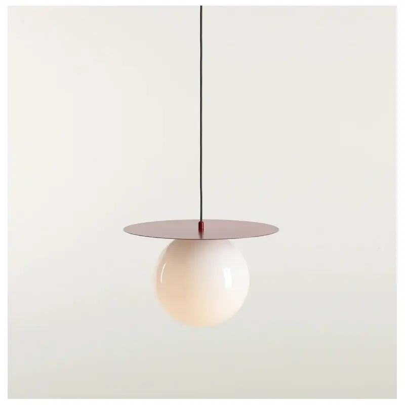 Bezpieczne zakupy Lampa wisząca Loop Wine L, kolor wina, Aldex
