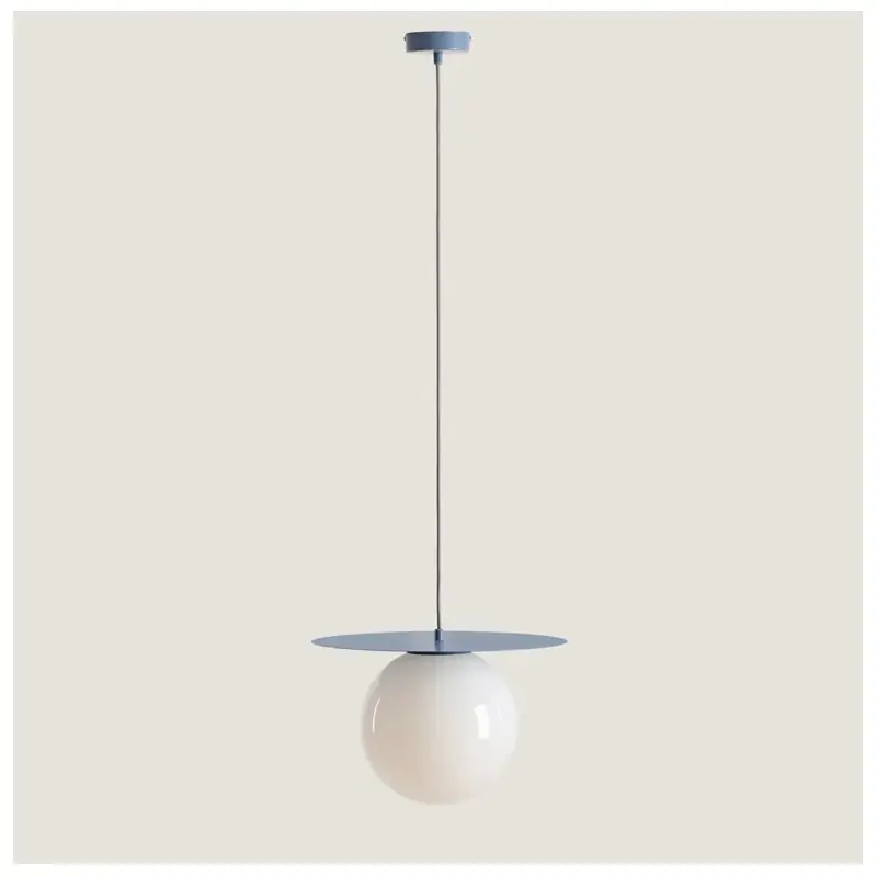 Lampa wisząca Loop Blue L, niebieska, Aldex Obniżka ceny