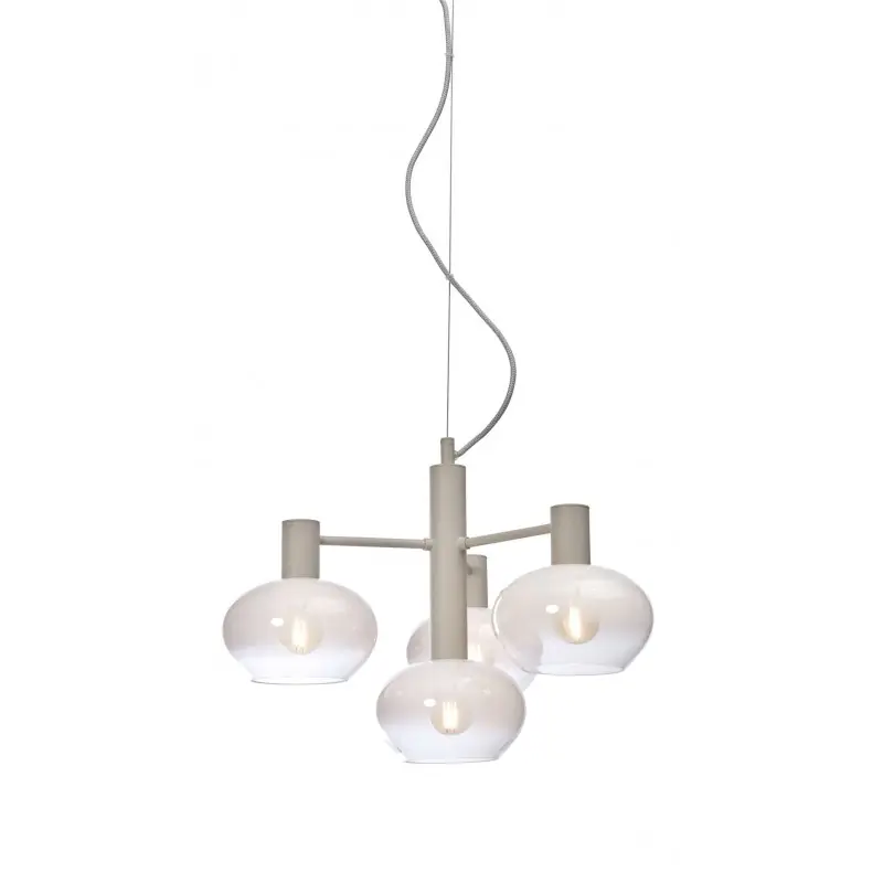 Lampa wisząca Bologna poczwórna, mleczno biała, It‘s About Romi Kup online