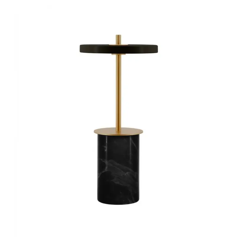 Bezprzewodowa lampa stołowa Asteria Mini czarny marmur, UMAGE Kup online